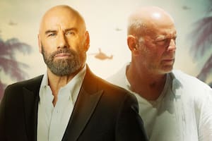 La película de 90 minutos protagonizada por John Travolta y Bruce Willis que se ubicó en el podio de Netflix