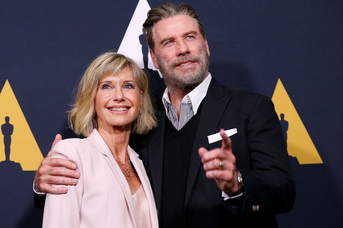 John Travolta y Olivia Newton-John