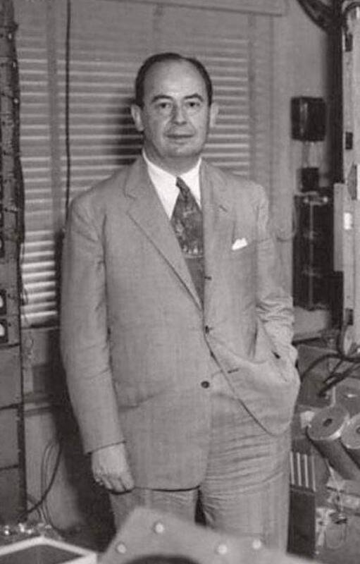 John von Neumann, el padre de la teoría de juegos, autor del texto fundacional de la teoría de juegos, The Theory of Games and Economic Behavior