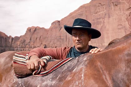 John Wayne en una de sus películas