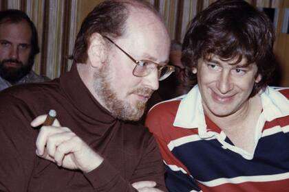 John Williams y Steven Spielberg en los años setenta