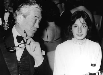 John y Anjelica Huston en 1963