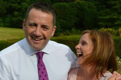 John y Carol Hunt fotografiados en 2015