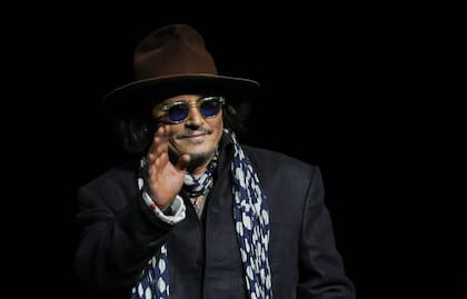 Johnny Depp el pasado abril en Las Vegas (Photo by VALERIE MACON / AFP)