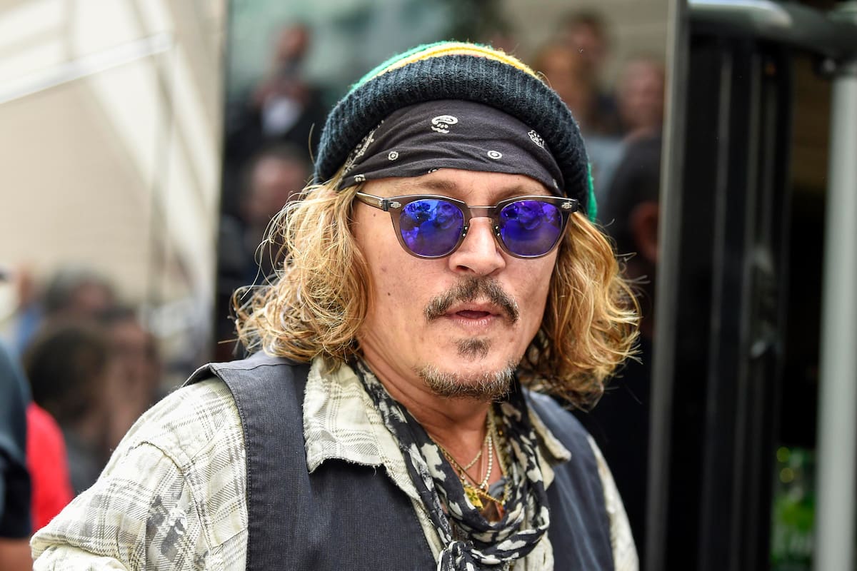 Johnny Depp en una de sus primeras apariciones públicas tras el juicio por difamación contra su ex, Amber Heard