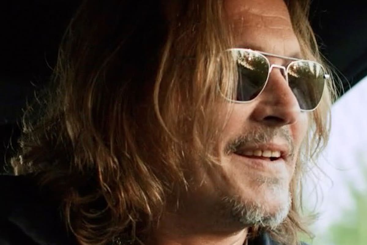 Johnny Depp está en la Argentina disfrutando de unos días de relax y música