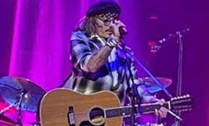 Johnny Depp fue invitado a participar de un show antes de conocer el veredicto (Foto: Captura de video)
