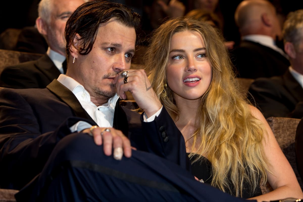 Johnny Depp junto a su exmujer