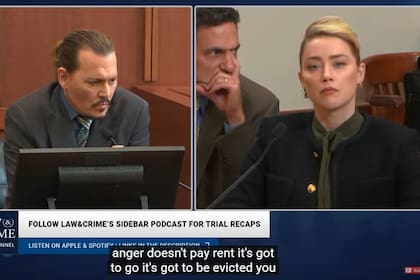 Johnny Depp no se guardó nada contra Amber Heard, sin embargo la justicia determinó que se difamaron mutuamente (Crédito: Captura de video YouTube/Law & Crime Channel)