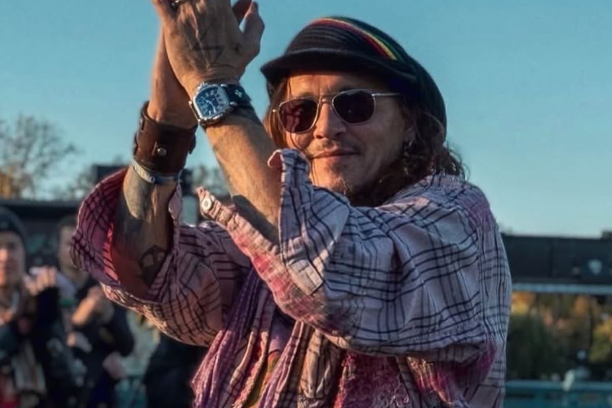 Johnny Depp pasó por Punta del Este y aterrizó en la Argentina (Foto: Instagram/@Johnnydepp)