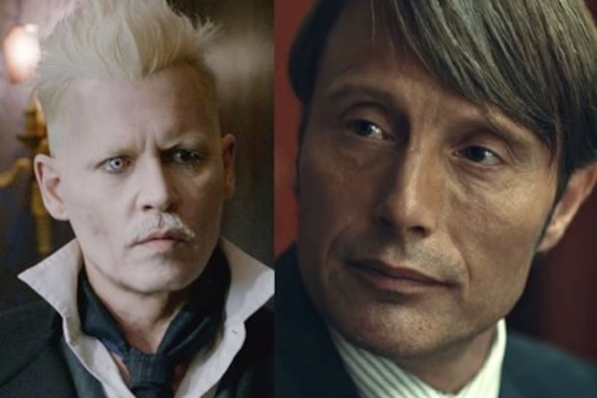 Johnny Depp y Mads Mikkelsen.