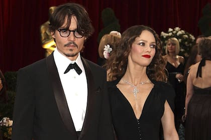Johnny Depp y Vanessa Paradis