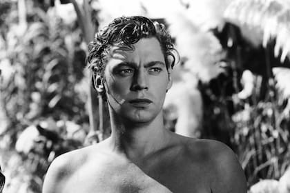 Johnny Weissmuller en Tarzán