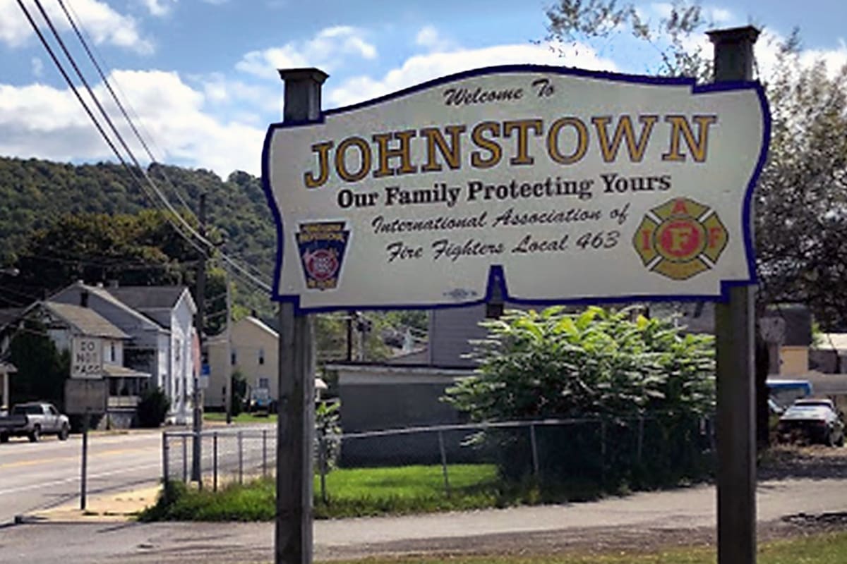 Johnstown, un bastión trumpista en el centro de Pensilvania.