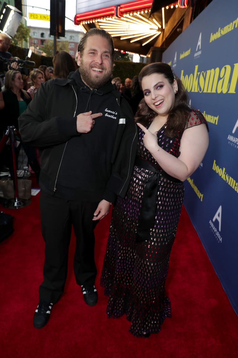 Jonah Hill y Beanie Feldstein, dos hermanos muy compinches que se brindan apoyo en sus diversos proyectos
