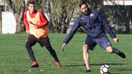 Jonás Gutiérrez cumplió su primera práctica en el Rojo