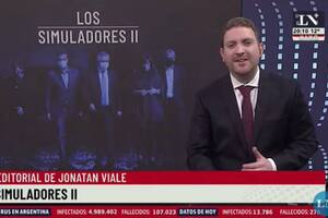 Jonatan Viale comparó a parte del elenco del gobierno nacional con los personajes de la serie nacinal Los simuladores