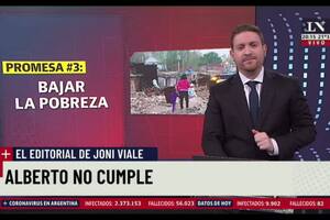 Jonatan Viale se refirió a las "falsas promesas" de Alberto Fernández y habló de un "coro de odiadores" que agrede a la oposición