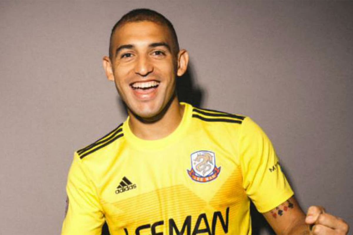 Jonathan Acosta jugó en Talleres de Córdoba y desde hace más de un año está en Hong Kong