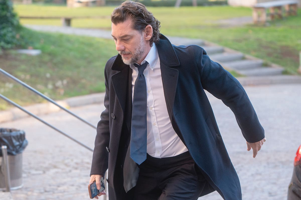 Jonathan Andic, en el funeral de su padre