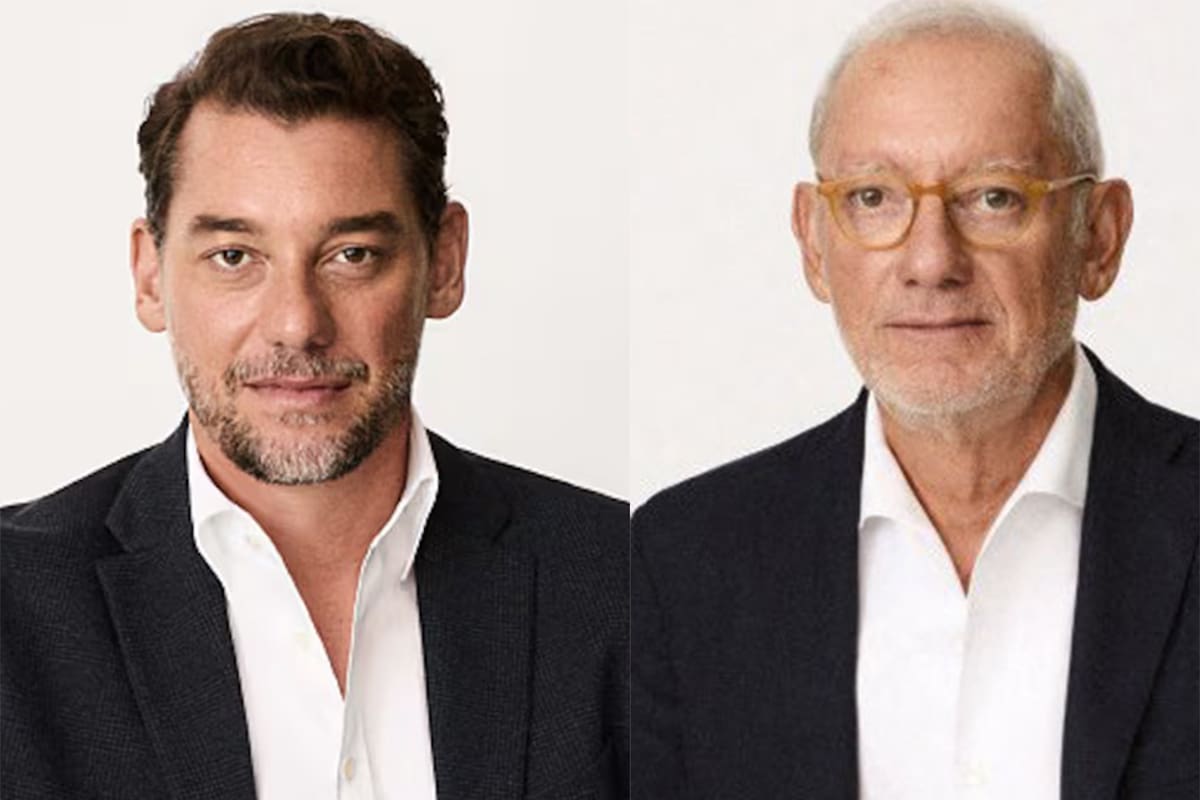 Jonathan Andic y su padre Isak Andic
