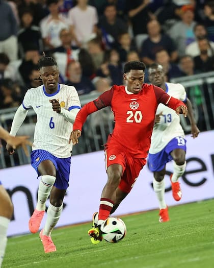 Jonathan David, goleador de Lille y delantero de la selección de Canadá