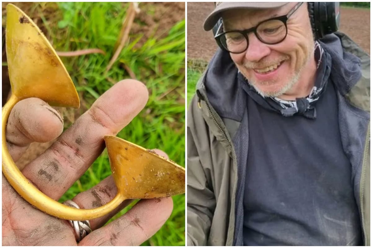 Jonathan Needham hizo un hallazgo increíble en Reino Unido