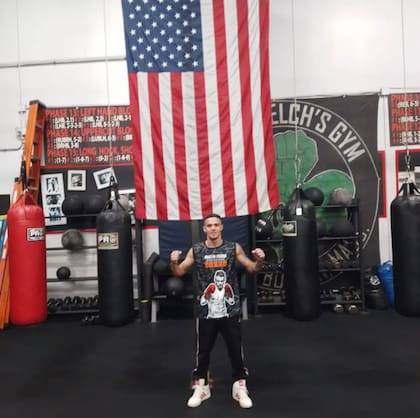 Jonathan Sosa, boxeador argentino