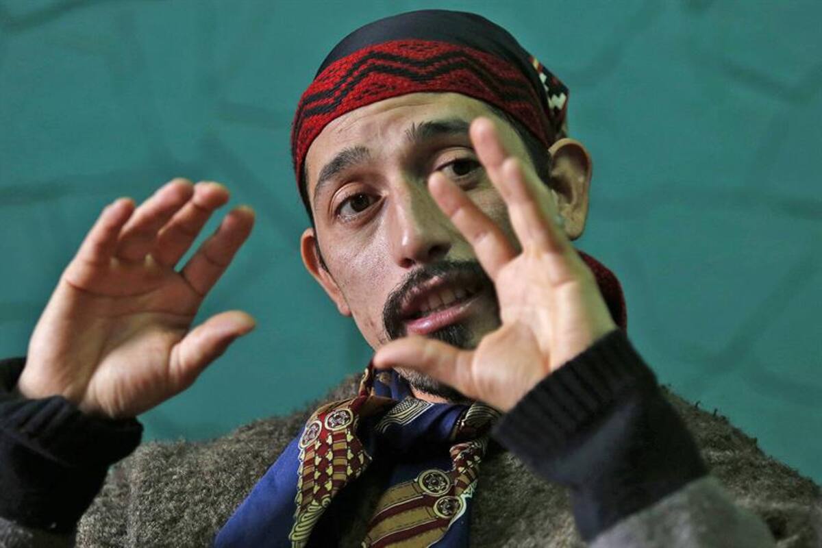 Jones Huala, líder de la Resistencia Ancestral Mapuche