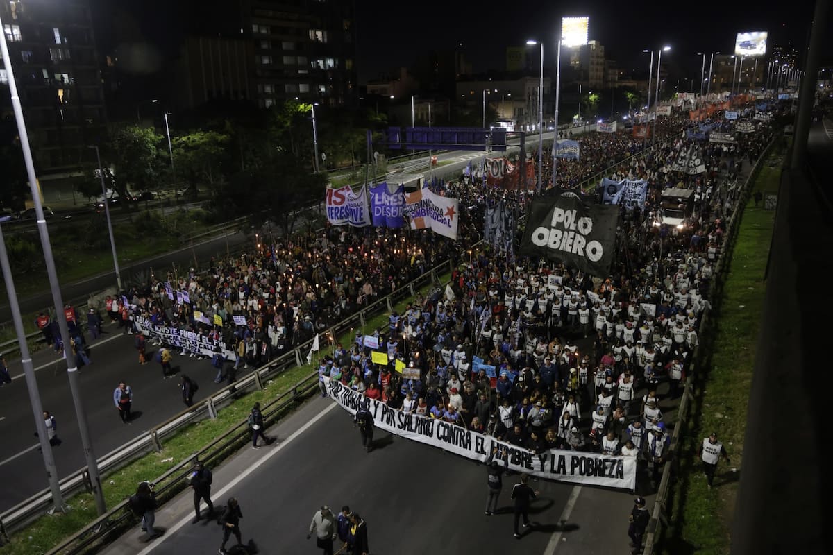 Jony Viale habló sobre los piquetes que hubo para protestar por el "ajuste" en los planes y en la entrega de alimentos