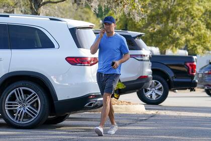 Jordan Spieth, rumbo a su casa luego de la cancelación de The Players