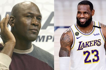 Jordan y LeBron, un debate que vuelve a estar sobre la mesa tras la conquista de Los Angeles Lakers