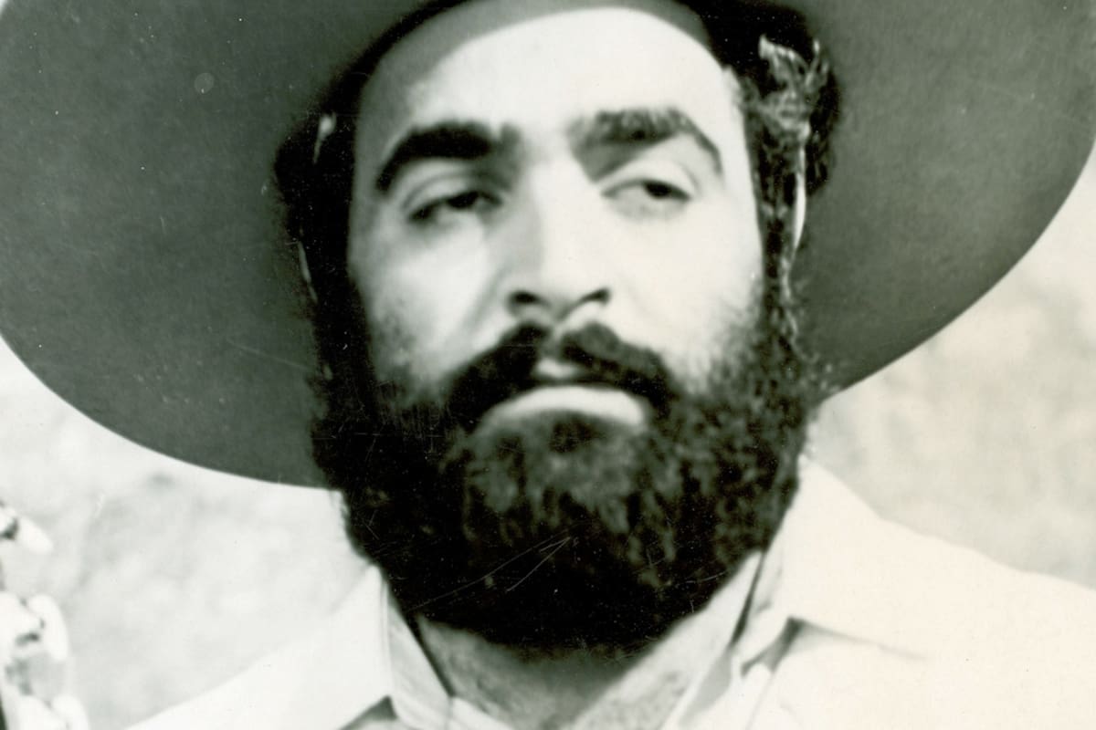 Jorge Cafrune, con su estampa de gaucho, que lo transformó en un ídolo popular