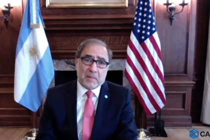 El embajador en Washington, Jorge Argüello