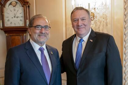 Jorge Argüello y Mike Pompeo
