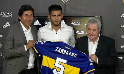 Jorge Bermúdez presentó a Carlos Zambrano como "un defensor de verdad y con calidad".