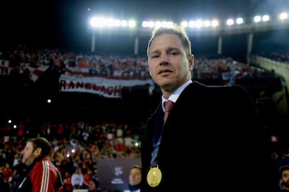 Jorge Brito, el candidato del oficialismo en River