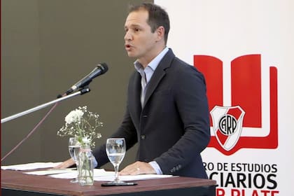 Jorge Brito llevó la voz discordante de River