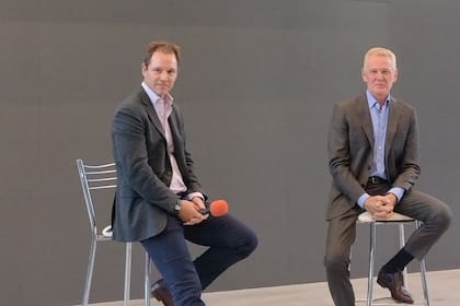 Jorge Brito, presidente de River, y Francisco De Narváez, que encabeza al grupo empresario, brindaron detalles de la idea