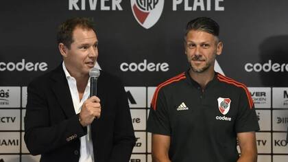 Jorge Brito y su apoyo a Martín Demichelis en River