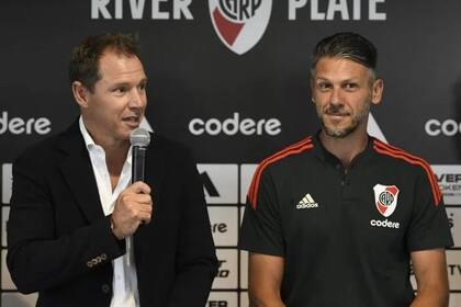Jorge Brito y su apoyo a Martín Demichelis en River