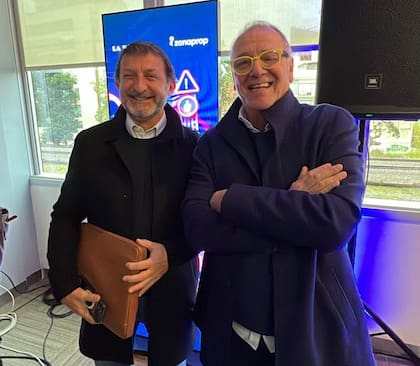 Jorge Bruzza (ABV) y Daniel Zunino (Zunino Propiedades)