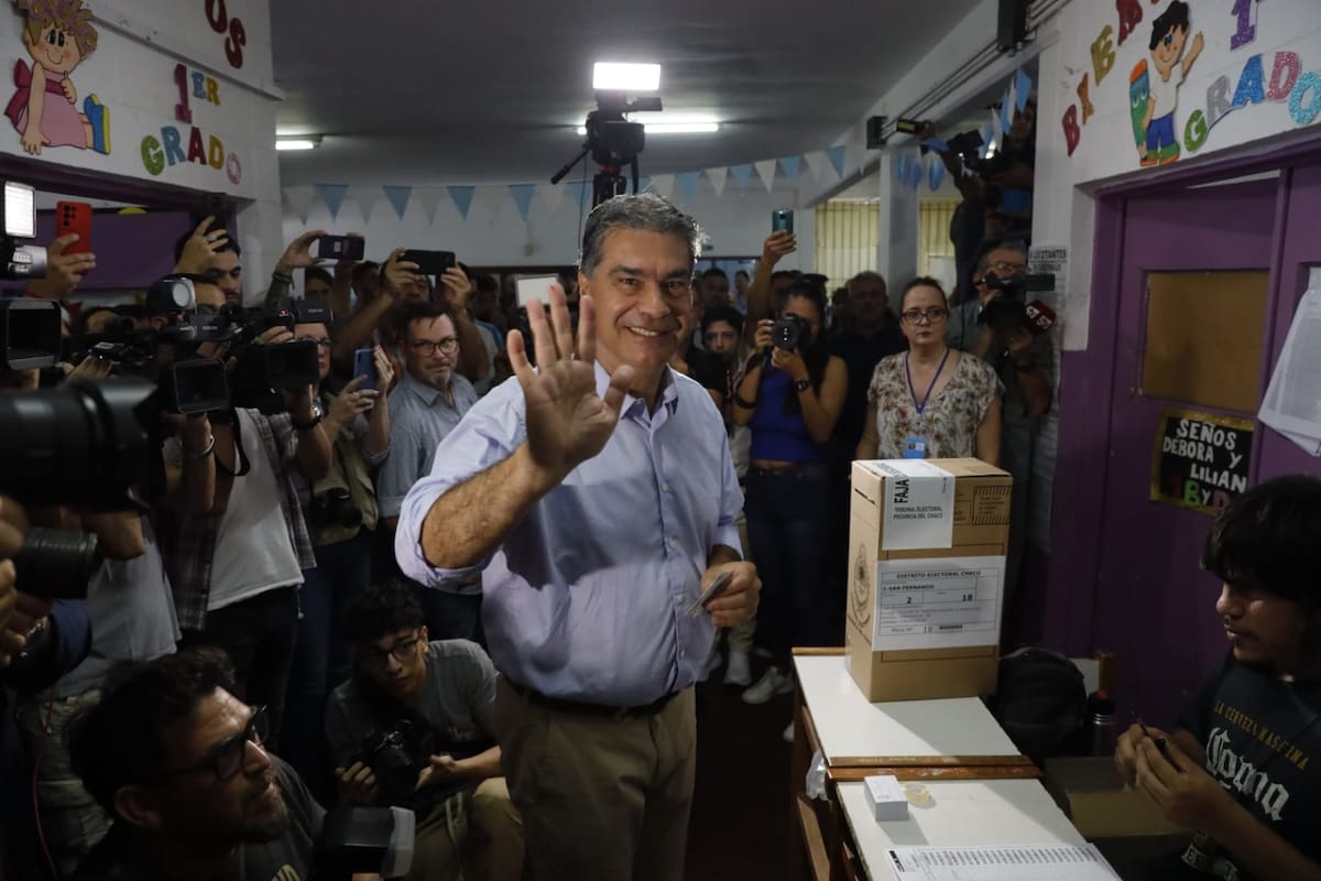 Jorge Capitanich, en las elecciones chaqueñas de 2023