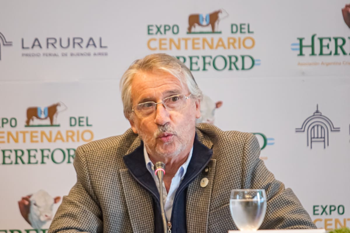 Jorge Collinet, presidente de la Asociación Criadores de Hereford