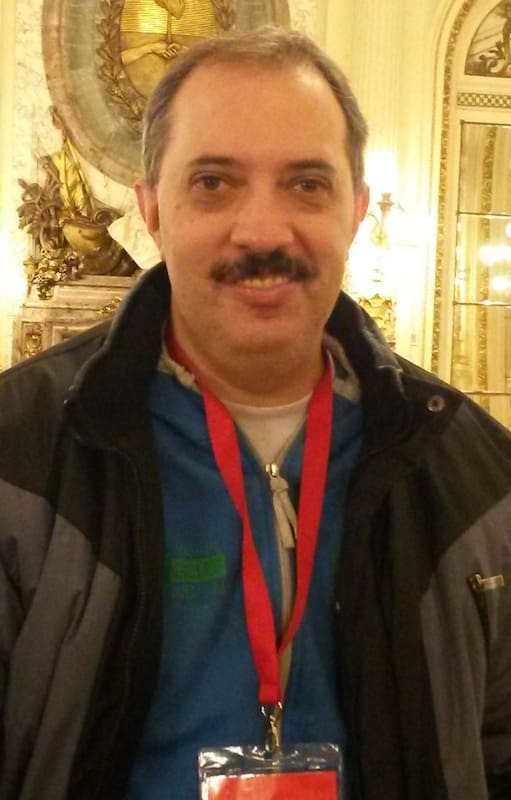 Jorge disfruta de cada experiencia: en el 2016 cuando visitó la Casa Rosada con Adriana y Mayra.