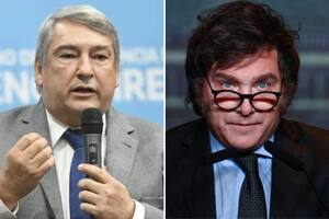 Jorge D'Onofrio y Javier Milei