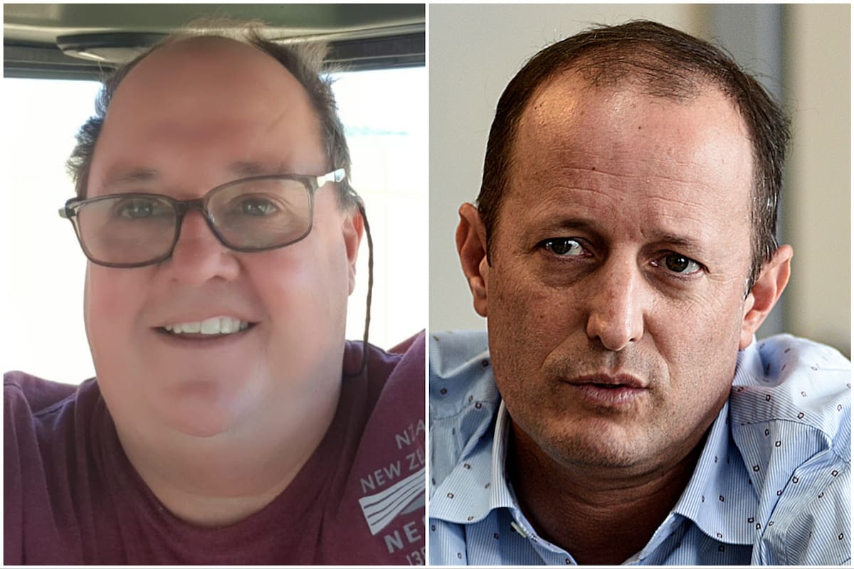 Jorge Esponda y Martín Insaurralde