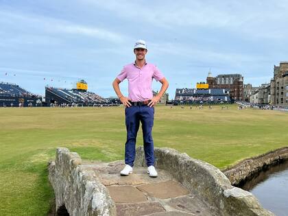 Jorge Fernández Valdés, en Saint Andrews, listo para el 150° The Open Championship