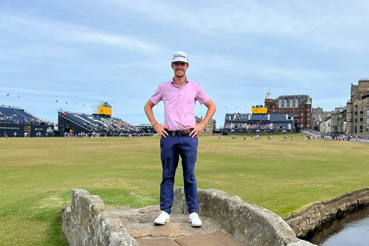 Jorge Fernández Valdés, en Saint Andrews para el 150° Open