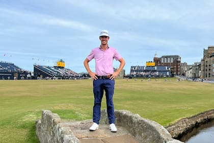 Jorge Fernández Valdés, en Saint Andrews para el 150° Open